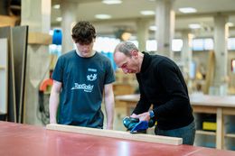Foto van de studierichting Binnenschrijnwerk & Interieur