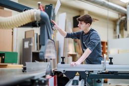 Foto van de studierichting Binnenschrijnwerk & Interieur